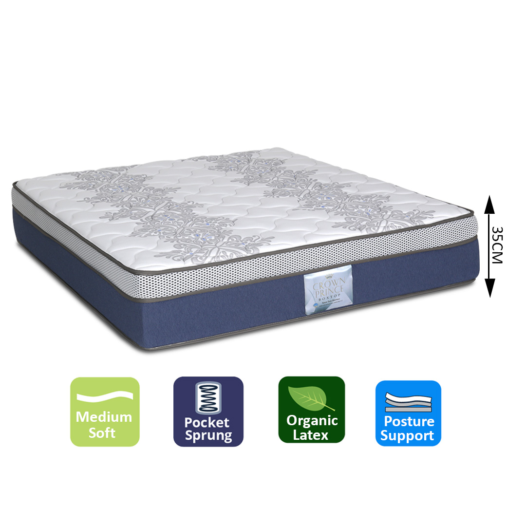 Crown Latex Pocket Spring Mattress