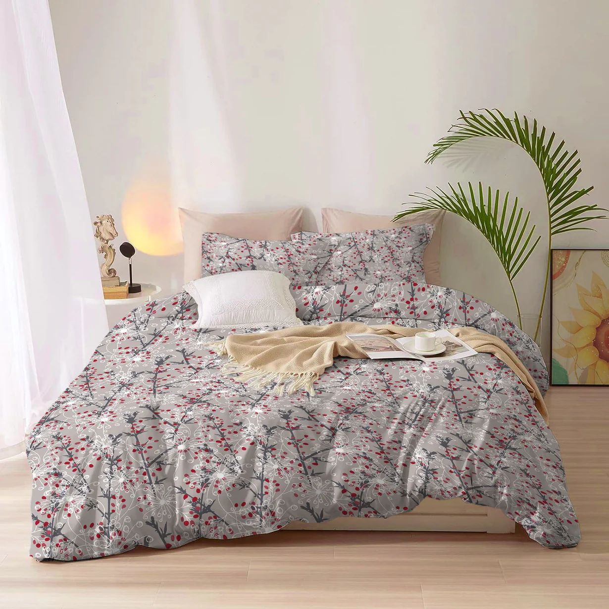 Duvet cover  4 Pc  Royal